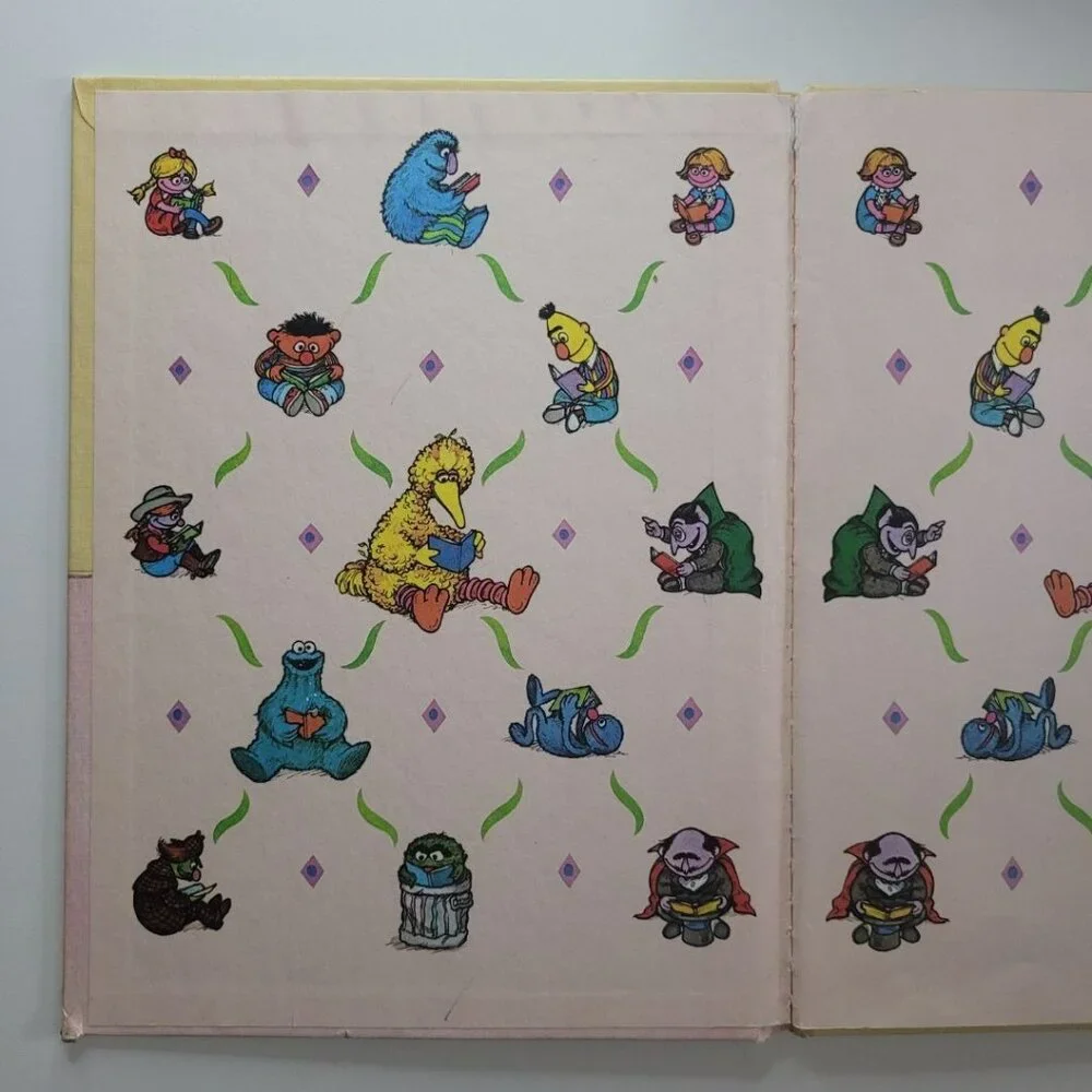 Sesame Street Which One Doesnt Belong Book Vintage 1981 Muppet Jim Henson Puzzle